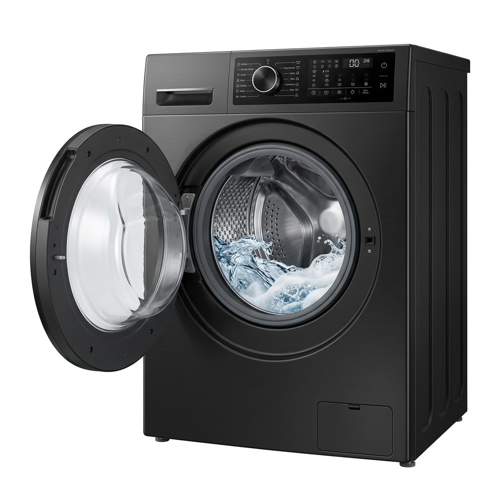 Washing machine mid-cycle, domestic appliance repair